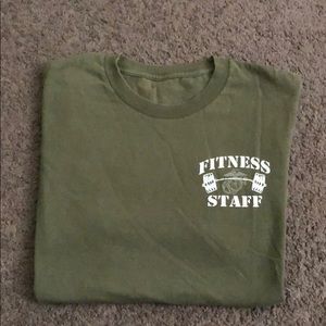 US marines Fitness Staff tee shirt